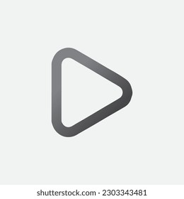 Ilustración del vector de iconos de símbolo de inicio