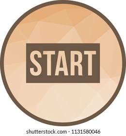 Start , Track Icon