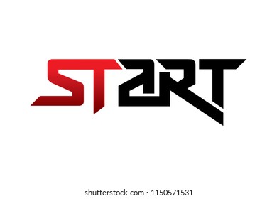 Start typography design vector, for t-shirt, poster and other uses