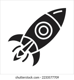 Empieza. Diseñar el concepto de ilustración vectorial de nuevo proyecto empresarial, desarrollo y lanzamiento de un producto de innovación en un mercado. Vector editable