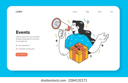 Start up' financing web banner or landing page. Entrepreneur receiving money from funding events for new business project. Financial support and investitions of creative idea. Flat vector illustration