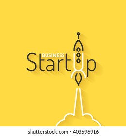 Start up. Income and success. Business infographics. Icons and illustrations for design, website, infographic, poster, advertising.
