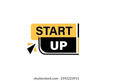 Start up, for websites, application Design, Element, learn, stay, template, top scorer, design, level, sign, speech, bubble  banner, modern, symbol, click. 

