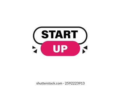 Start up, for websites, application Design, Element, learn, stay, template, top scorer, design, level, sign, speech, bubble  banner, modern, symbol, click. 
