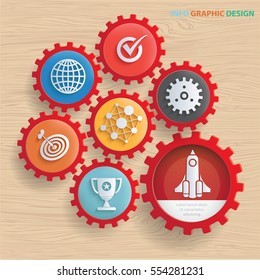 
Start up,business concept design,clean vector