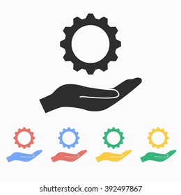 Start up  vector icon. Illustration isolated on white  background for graphic and web design.