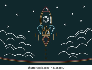 Start up vector illustration contain EPS10 format , design Layout