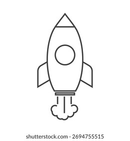 Start Up Vector Illustration. Outline Filled Business Growth and Investment Icons. EPS 10 File