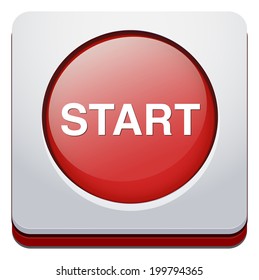 start web icon on white background