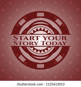 Start your Stroy Today red emblem