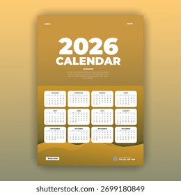 Comece seu ano com estilo com nosso calendário 2026 lindamente projetado. Planeje, sonhe e realize — um mês de cada vez.