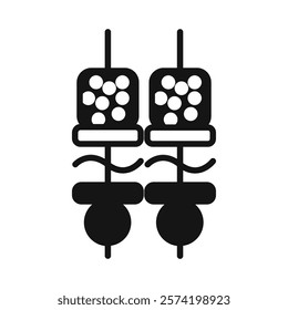 Starter icon Simple thin line flat symbol