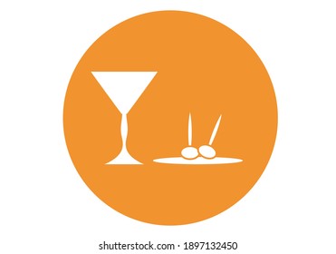
Starters, appetizers, cocktails, vermouth, pinchos, tapas or snacks. Recipes icon