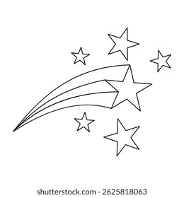Star-themed coloring pages for creative fun