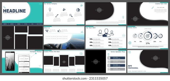 Starting a business project presentation template. Design yellow elements for presentation on white background. Vector infographic. Use in flyers and postcards, advertising annual report, technologies