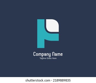 A partir de la letra "P" que posteriormente se modificó en un bonito logotipo