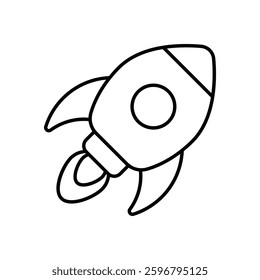 Starting New Ventures icon vector stock illustration