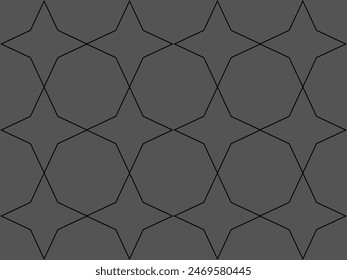 start's patters with gray background, Patrones de estrellas con fondo gris
