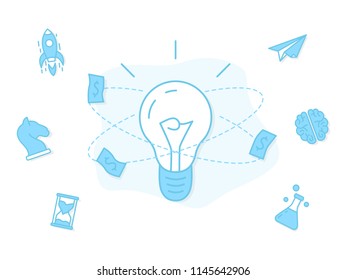 StartUp banner illustration