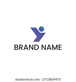 Plantilla de diseño de logotipo de marca de inicio