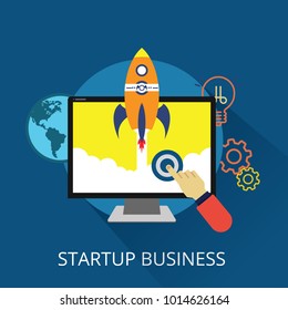 Startup Business concept