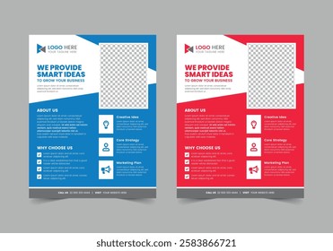 Startup Business Flyer Template | Us Letter| Print Ready | Fully Editable