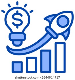 Startup Business Icon Element for Design