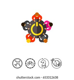 Startup Business Teamwork Icon