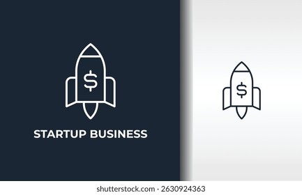 Startup Business Vector, Icon Or Logo Sign Isolated Symbol Illustration