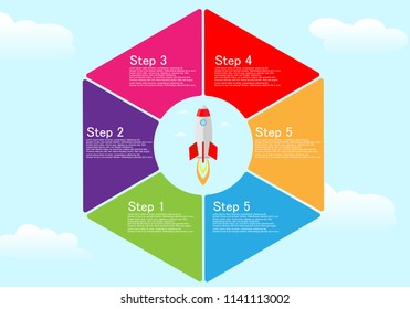 Startup Business Vector Infographic