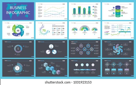 Startup Charts Slide Templates Set