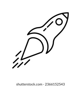 Icono de línea de concepto de inicio. Ilustración de elemento simple. Diseño de símbolo de línea de concepto de inicio. Se puede usar para Web y Mobile UI UX. Estilo vectorial moderno.
