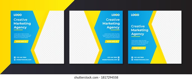 startup creative marketing agency for social media post