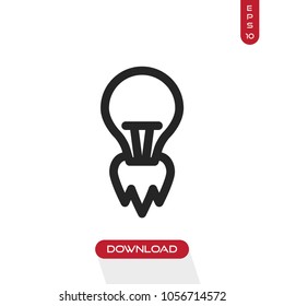 Startup creativity icon