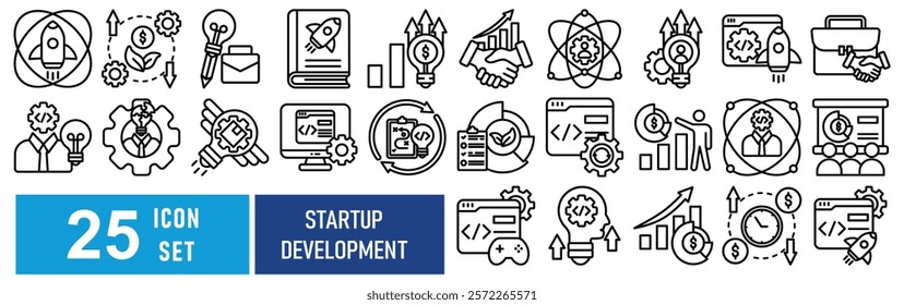 Startup and Development related Icon set