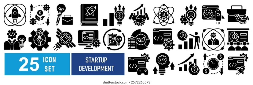 Startup and Development related Icon set