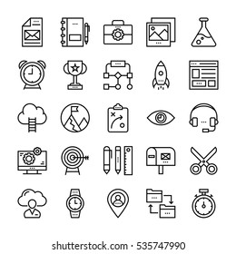 Startup and Development Vector Icons 1