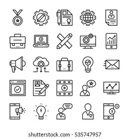 Startup and Development Vector Icons 2