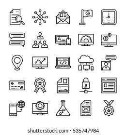 Startup and Development Vector Icons 3