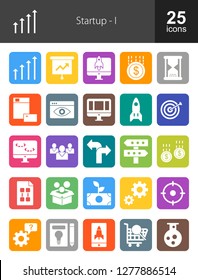 Startup Filled Icons