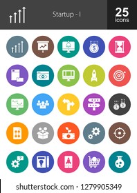 Startup Filled Icons