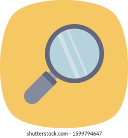 Startup Flat icons for find  & explore 