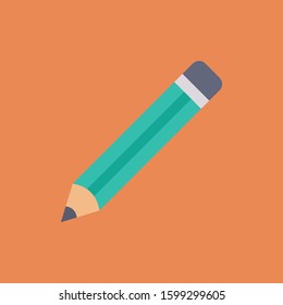 Startup Flat icons for pencil  & marker 
