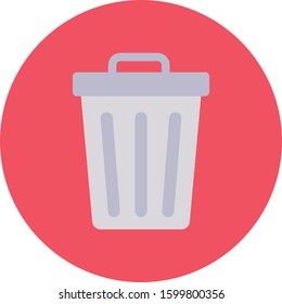 Startup Flat icons for remove  & basket 