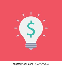Startup Flat icons for think  & strategy 