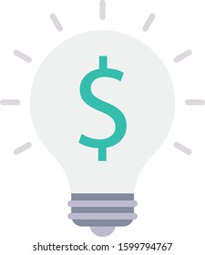 Startup Flat icons for think  & strategy 