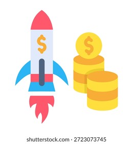 Ilustración vectorial de diseño plano de icono de fondo de inicio