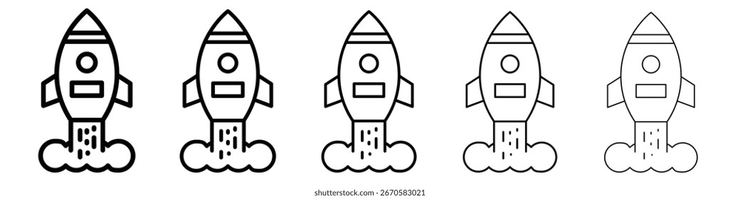Ícone de inicialização design, logo, app, UI. Ilustração vetorial, EPS