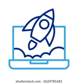 Startup Icon Element For Design