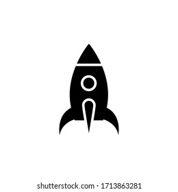 startup icon glyph vector illustration. isolated on white background